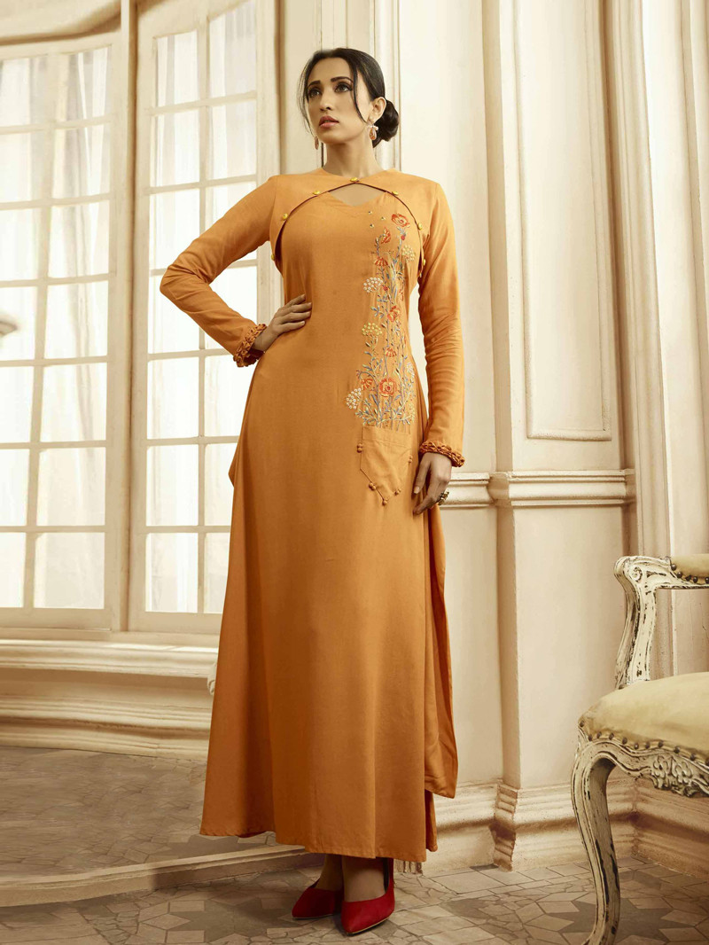 maxi style kurti