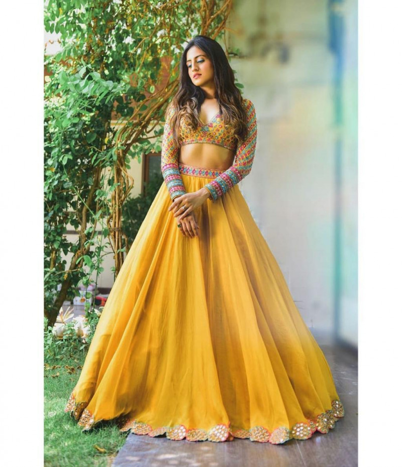 haldi rasam dresses