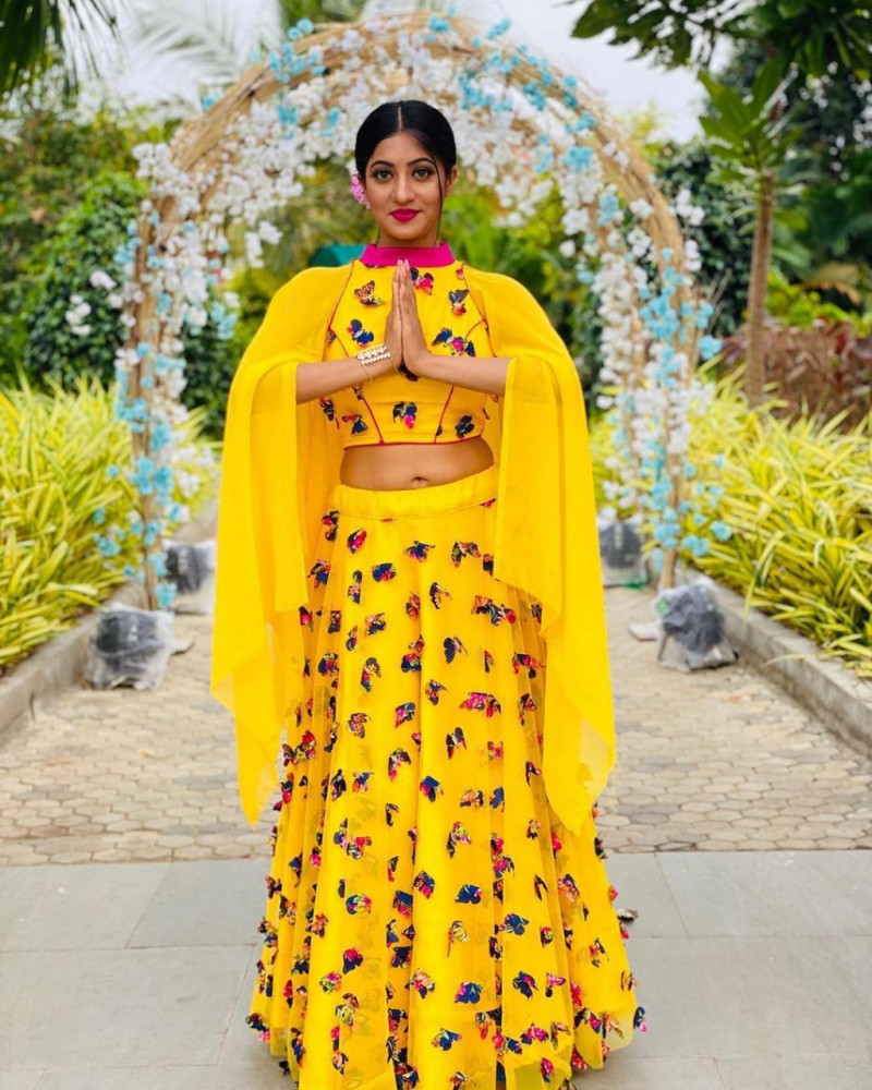 Haldi Ceremony Ethnicroop Lehenga choli are the most prefered choice for ladies in any asian wedding. haldi ceremony ethnicroop