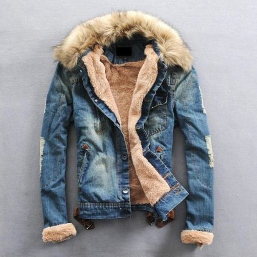 denim jacket men winter