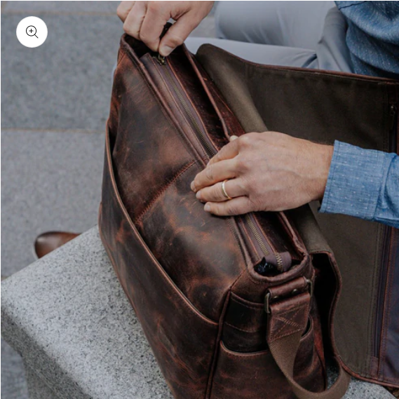 wilson leather computer bag