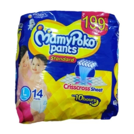 Mamy Poko Pants Standard, Large  (9-14 Kg) 14 Pants