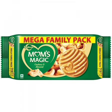 Sunfeast Mom's Magic Cashew Almond Cookies, 934gm (8 N x 116 g each)