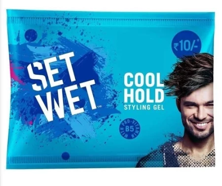 Set Wet Cool Hold Styling Hair Gel, 10 ml