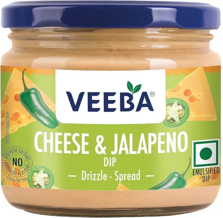 Veeba Cheese and Jalapeno Dip, 300 g