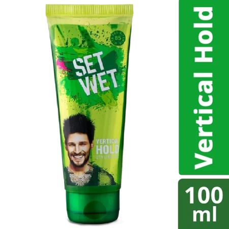 Set Wet Vertical Hold Styling Hair Gel, 100 ml
