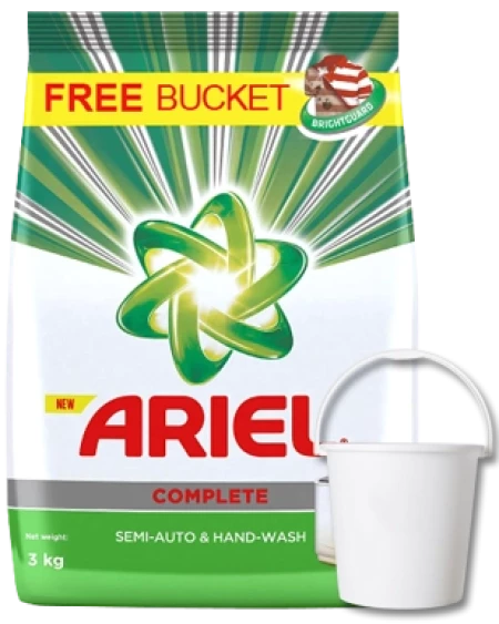 Ariel Complete Detergent Powder, 3 kg 
