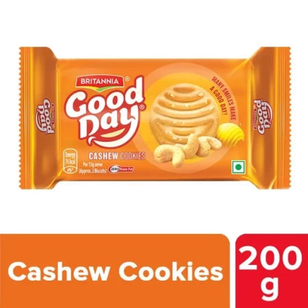 Britannia Good Day Cashew Almond Cookies, 200 g