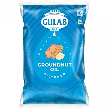 Gulab Gold Filtered Groundnut Oil 870 G