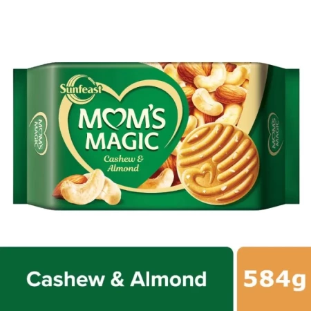 Sunfeast Mom's Magic Cashew Almond Cookies, 584g