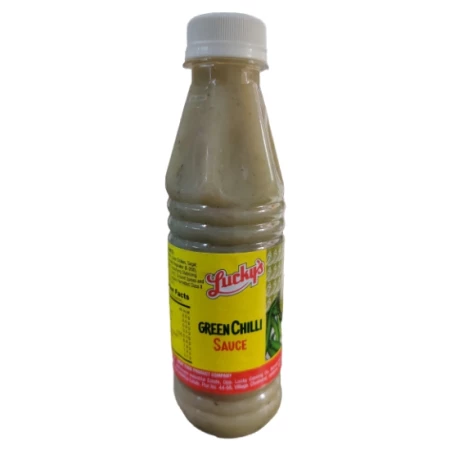Luckys Green Chilli Sauce, 200 g