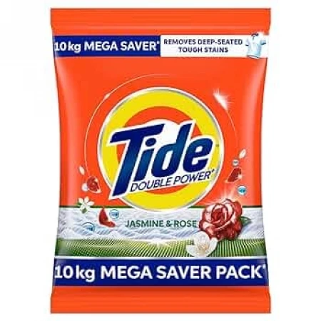Tide Jasmine and Rose Detergent Powder, 9 KG