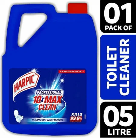Harpic - Disinfectant Toilet Cleaner Liquid, 5 L