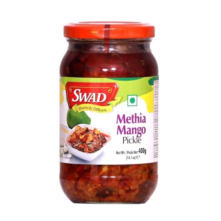 Swad Methia Mango Pickle / Methi - Aam Aachar, 400 g