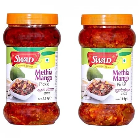 Swad Methia Mango Pickle ( Buy 1 Get 1 Free 1 )