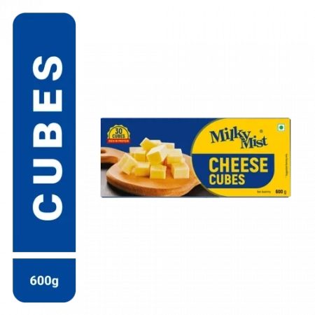 Milky Mist Cheese Cubes, 600 gm (30 Cubes)