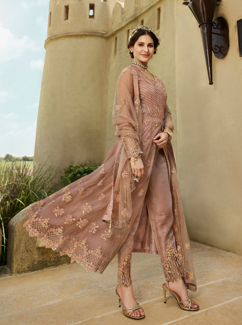 prada pink gown