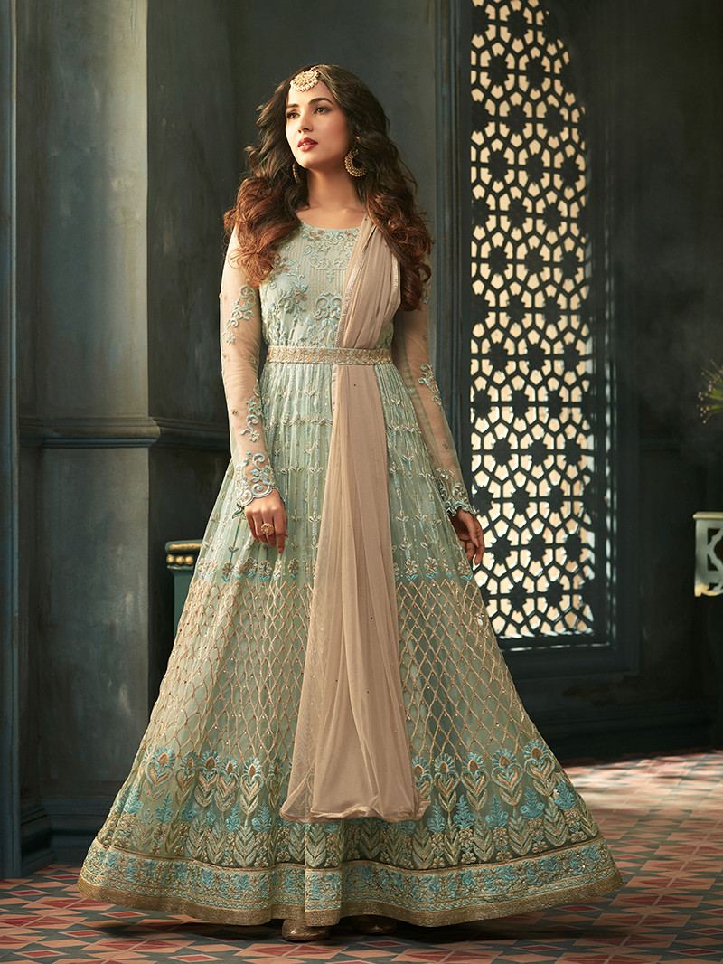 Sonal chauhan anarkali on sale suits