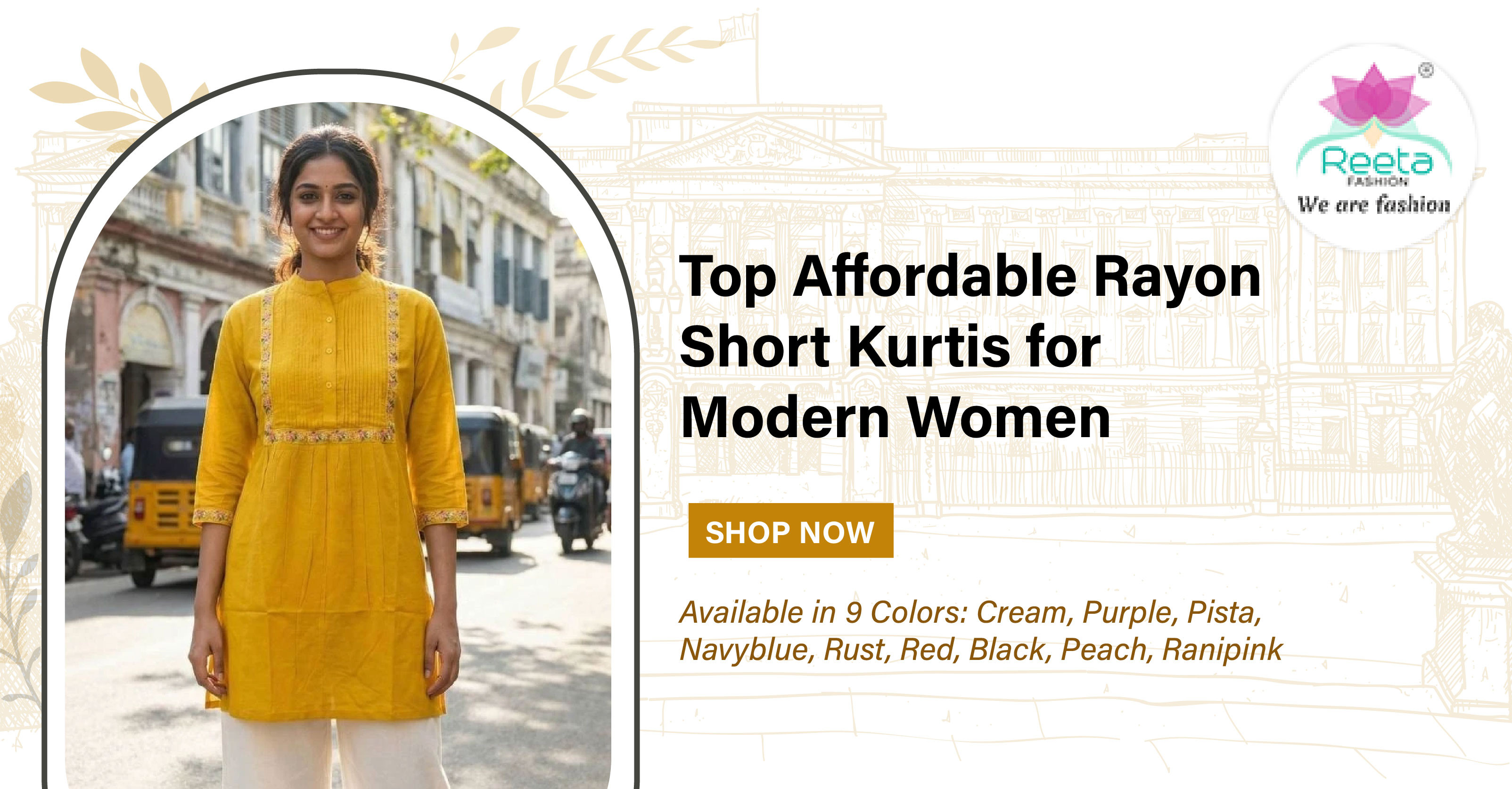 Top Affordable Rayon Short Kurtis for Modern Women