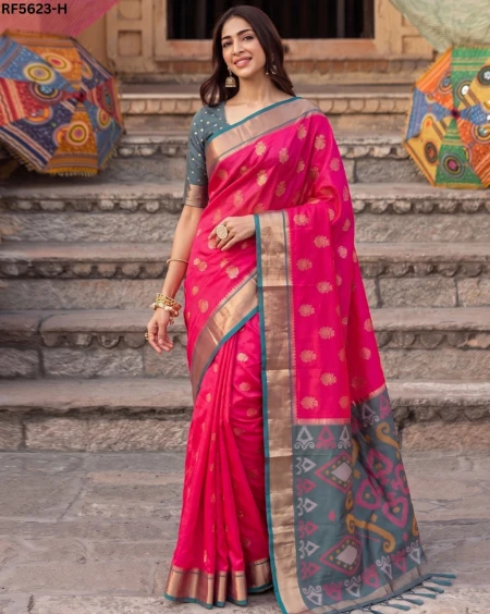 Soft Blend Silk Saree Elegant Lightweight Party & Festive Wear