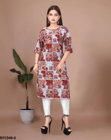 Premium Heavy Crepe Kurti Combo –  40 Designs!