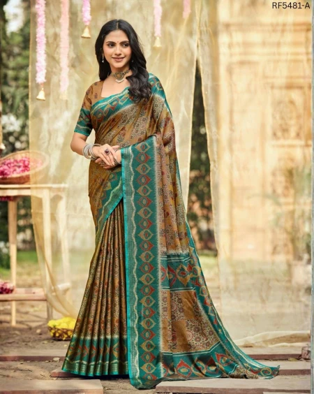 Cotton Floral Print  Daily Wear Saree!