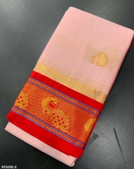 Soft Silk Saree with Paithani Zari Weaving – Elegant Drapes!