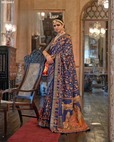 Timeless Tradition – PV Silk Saree with Classic Paisley Woven Elegance!