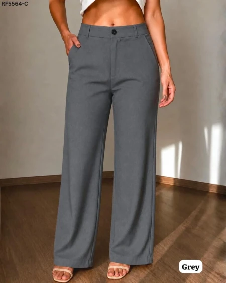 Korean Style High Rise Stretchable Pants Premium Everyday Wear!