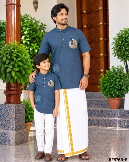 Matching Adult & Kids Printed Jippa Set in Soft Magic Cotton!