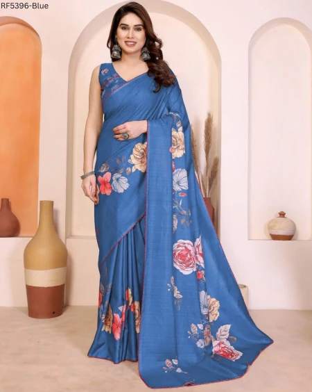Elegant Manipuri Silk Saree with Kalamkari Digital Print & Arka Work Border!