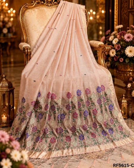Kalyani Cotton Saree with Zari Work!