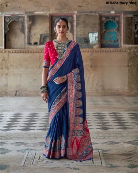 Drape Yourself in Pure Sophistication  P.V Silk Saree!