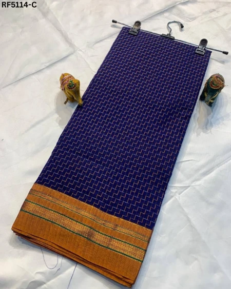 Premium 100% Cotton Silk Saree – 10 Stunning Colours!