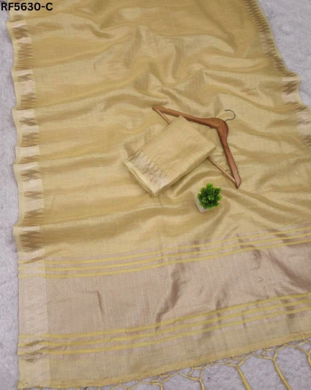 Soft Silk Saree with Unstitched Blouse Elegant Party & Festive Wear