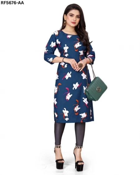 Heavy Crepe Designer Kurti Collection – 50+ Beautiful Designs for Women!