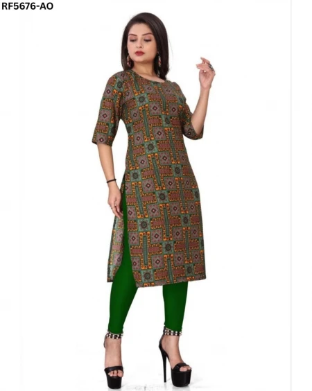 Heavy Crepe Designer Kurti Collection – 50+ Beautiful Designs for Women!