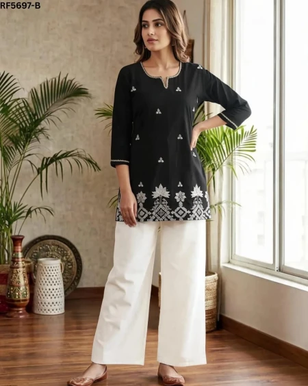 Elegant Rayon Slub Top & Palazzo Co-ord Set for Stylish Everyday Wear!
