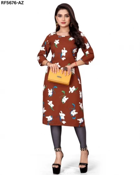 Heavy Crepe Designer Kurti Collection – 50+ Beautiful Designs for Women!