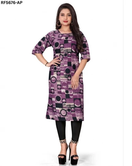 Heavy Crepe Designer Kurti Collection – 50+ Beautiful Designs for Women!