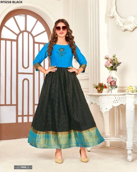 Pure organza and Daman With Hand Work Kids Gown!