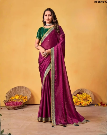Black Rangoli Saree with Heavy Border and Designer Blouse!