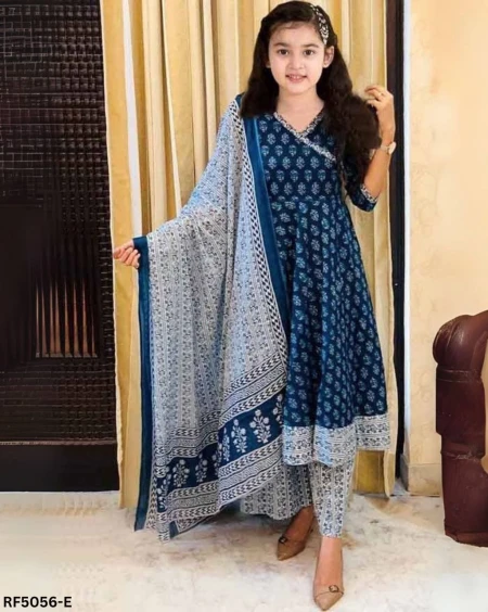 Adorable Elegance  – Magic Cotton Kurti for Kids!