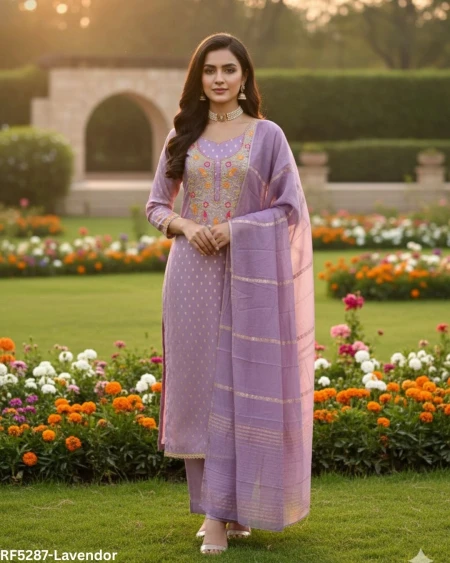 Elegant Shimmer Buti Jacquard Unstitched Suit Material with Dupatta!
