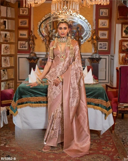 Drape the Joy of Festivals 💖 PV Silk Woven Saree!