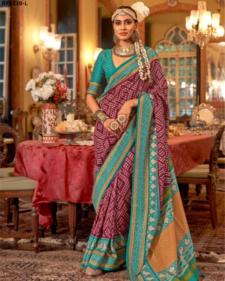 Elegant PV Silk Saree with Rich Weaving Design!