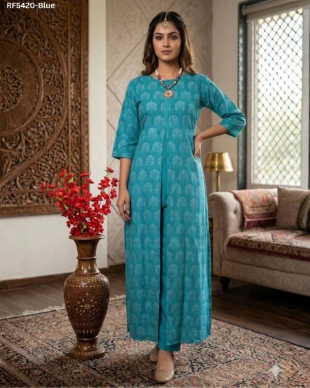 Cotton Printed Kurti Casual Daily Wear Comfortable Ethnic Top for Women!