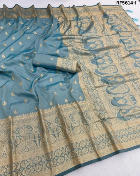 Soft Blend Silk Saree with Zari Weaving!
