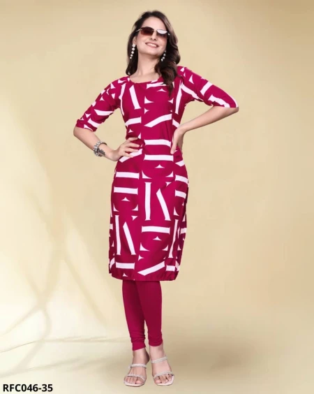 Premium Heavy Crepe Kurti Combo –  40 Designs!