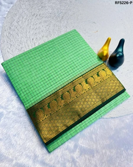 Premium South Cotton Silk Saree-Elegant & Lightweight!